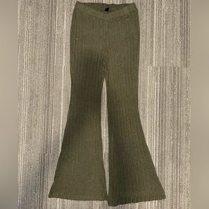 Ribbed Flare Leggings